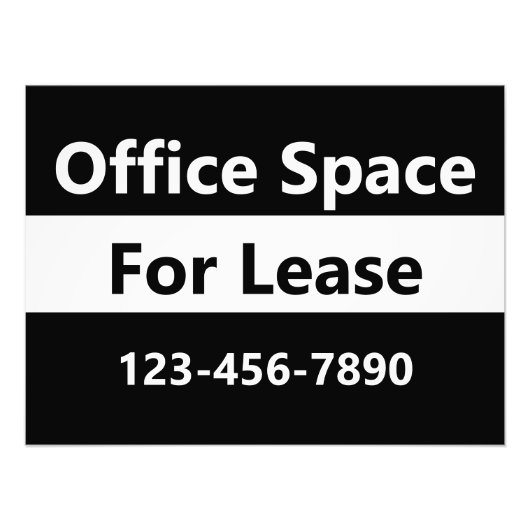Bürofläche für das Leasing von Schwarz-Weiß-Fenste Fotodruck (Vorne)