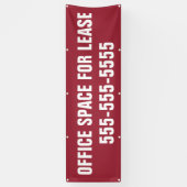 Bürofläche für Leasingzeichen Banner (Vertikal)