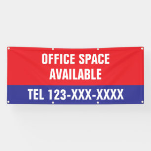 Bürofläche verfügbar Individuelles Gewerbe-Banner Banner