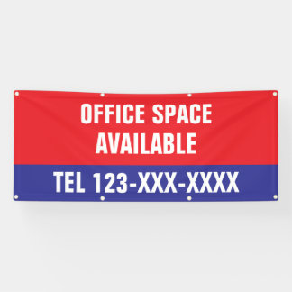 Bürofläche verfügbar Individuelles Gewerbe-Banner Banner