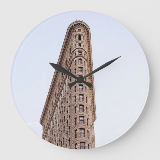 Bürogebäude Flatiron Große Wanduhr (Vorderseite)