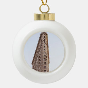 Bürogebäude Flatiron Keramik Kugel-Ornament