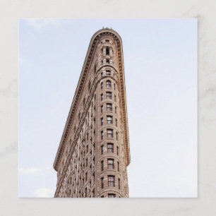 Bürogebäude Flatiron Menükarte