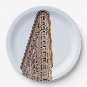 Bürogebäude Flatiron Pappteller