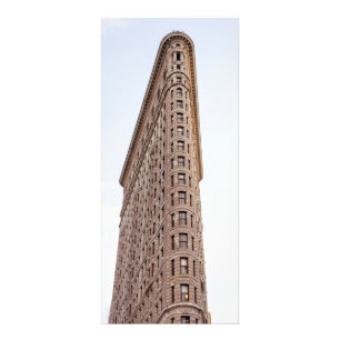 Bürogebäude Flatiron Werbekarte