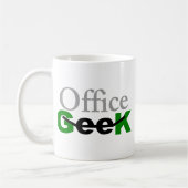 Bürogeek-Tasse Kaffeetasse (Links)