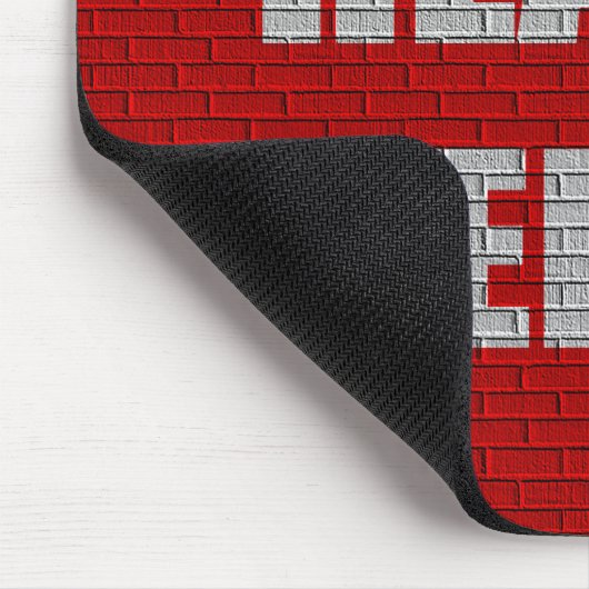 Bürogeschenk des Knall-Kopfes hier Mousepad (Ecke)