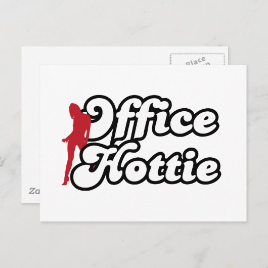 Bürohottie Postkarte (Vorne/Hinten)