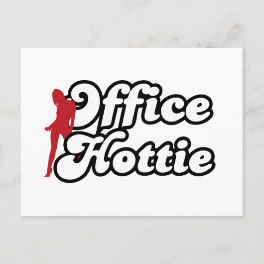 Bürohottie Postkarte (Vorderseite)
