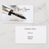 Bürokarte für den Brunnen Visitenkarte (Vorne/Hinten)