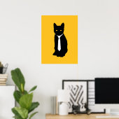 Bürokatze - Poster (Heimbüro)