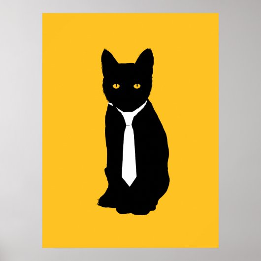 Bürokatze - Poster (Vorne)