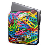 Büroklammer Laptopschutzhülle (Vorderseite Links)