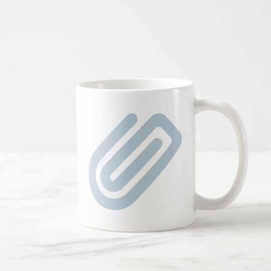 Büroklammer paper clip kaffeetasse
