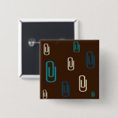 Büroklammern Button (Vorne & Hinten)