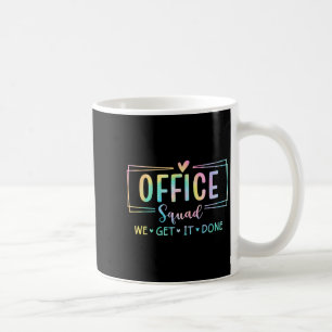 Bürokommad, das wir wieder zum Glück der Schule ma Kaffeetasse