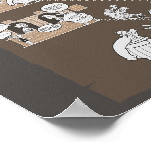 Bürokratie Poster (Ecke)