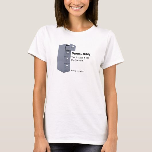 Bürokratie - T - Shirt von Frauen (Vorderseite)