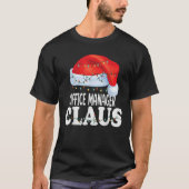 Büroleiter Claus Weihnachten Funny Matching Cost T-Shirt (Vorderseite)