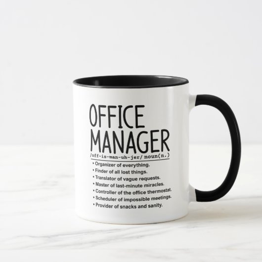 Büroleiter Tasse (Rechts)