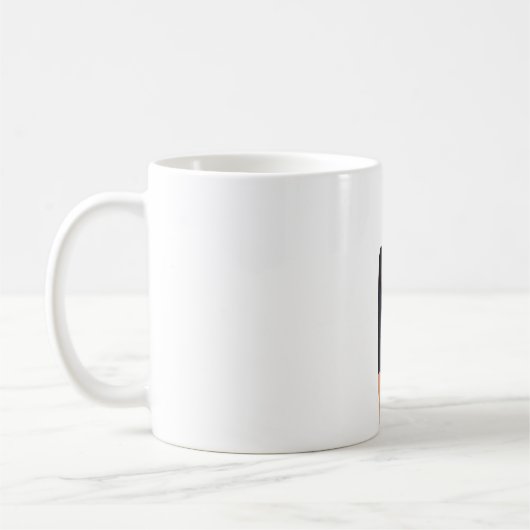 Büromädchen Kaffeetasse (Links)