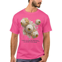 Büromeme. Surreal Barock Eyeballs Gold