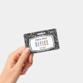 Büropapier für Lehrkräfte Ausweis (Handheld)