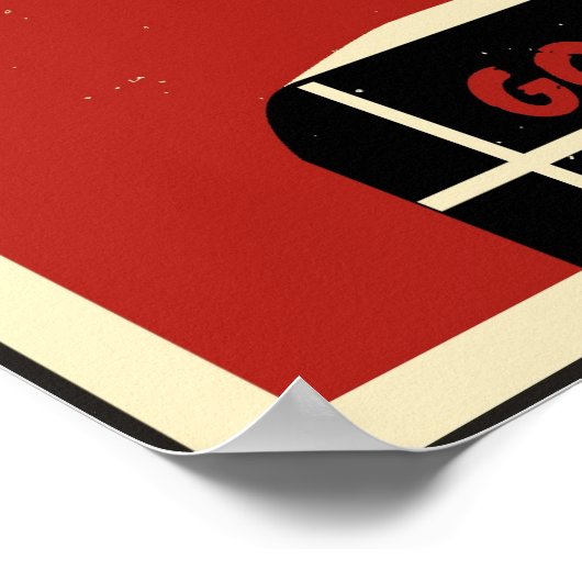 Büropropaganda: Wasser Cooler reden Poster (Ecke)