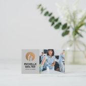 Büroreiniger Visitenkarte (Stehend Vorderseite)