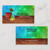 Büroreinigung Visitenkarten Visitenkarte (Vorne/Hinten)