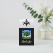 Büroreinigungs-Visitenkarten Visitenkarte (Stehend Vorderseite)