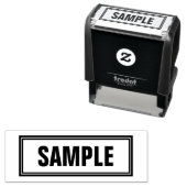 BÜROSAMPLE SELBSTINKENDE BRIEFMARKE PERMASTEMPEL (Beispiel)