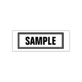 BÜROSAMPLE SELBSTINKENDE BRIEFMARKE PERMASTEMPEL (Design)