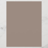 Büroschreibtisch, Werbung für Reinigungsdienste Flyer (Hinten)