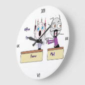 Bürostressschalter Große Wanduhr (Winkel)