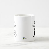 Bürotasse Erster Kaffee Kaffeetasse (Mittel)