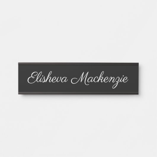 Bürotür signiert einfaches Geschenkzeichen für Unt Türschild (Vorderseite )