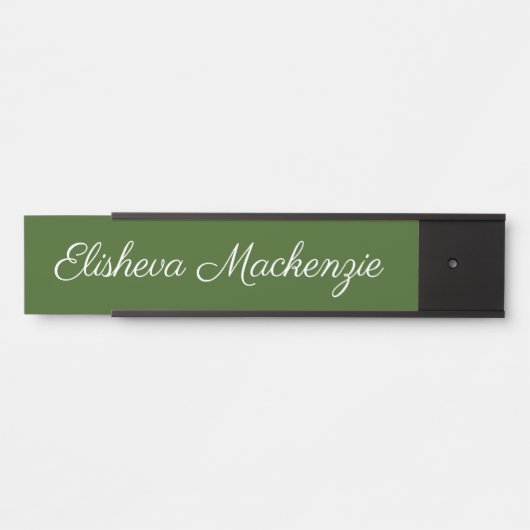 Bürotür signiert einfaches Geschenkzeichen für Unt Türschild (Vorderseite )