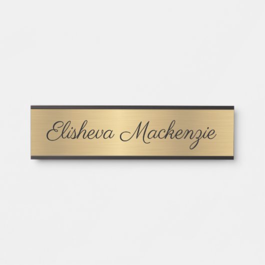 Bürotür signiert einfaches Geschenkzeichen für Unt Türschild (Vorderseite )