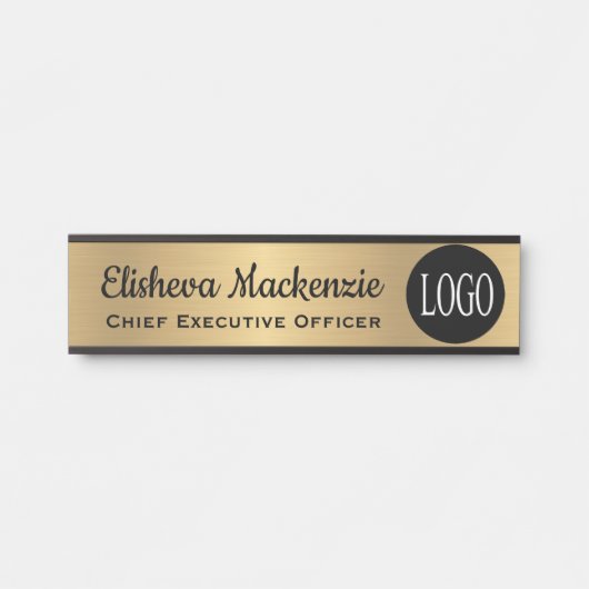 Bürotür Unterschreiben Sie hier Ihr Logo Türschild (Vorderseite )