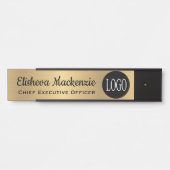 Bürotür Unterschreiben Sie hier Ihr Logo Türschild (Vorderseite )