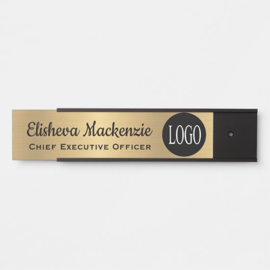 Bürotür Unterschreiben Sie hier Ihr Logo Türschild (Vorderseite )