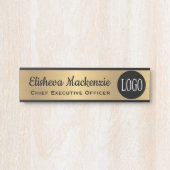 Bürotür Unterschreiben Sie hier Ihr Logo Türschild (Vorderseite )