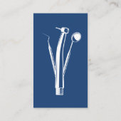 Bürovorsitzender | Zahnarztkarte Visitenkarte (Rückseite)