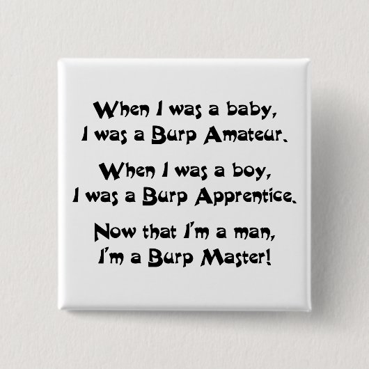 Burp Master Button (Vorderseite)