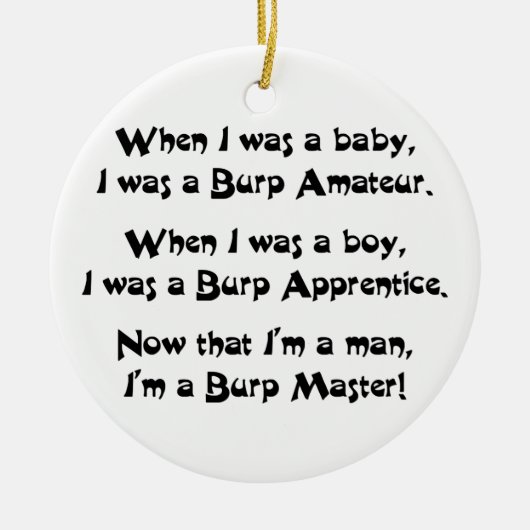 Burp Master Keramikornament (Vorne)