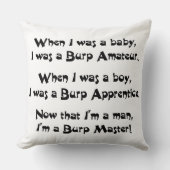 Burp Master Kissen (Vorderseite)