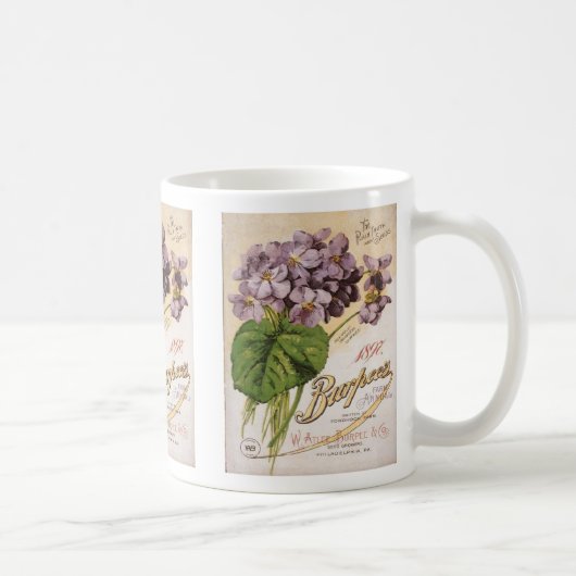 Burpee Kataloghydrangea-Tasse Kaffeetasse (Rechts)
