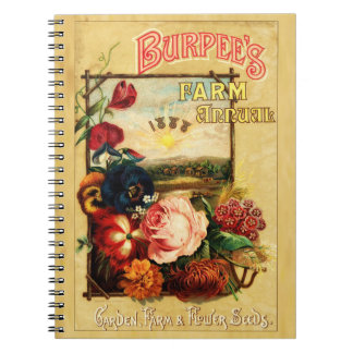 Burpee-Samenkatalog 1888 Notizblock