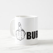 BURPEES - Funny Novelty Workout Kaffeetasse (Vorderseite Links)